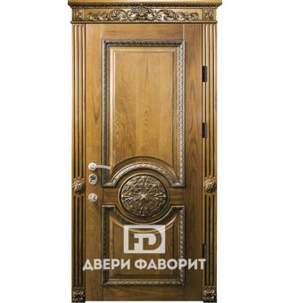 парадная стальная дверь в коттедж