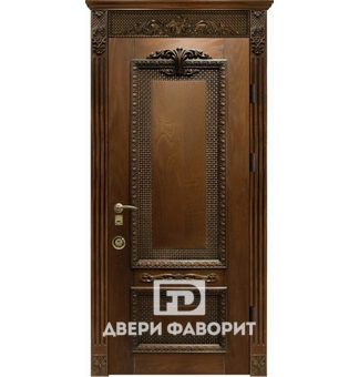парадная элитная дверь в коттедж