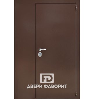 недорогая дверь с боковой вставкой, порошковый окрас