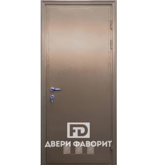 противопожарная однопольная дверь МД-1848