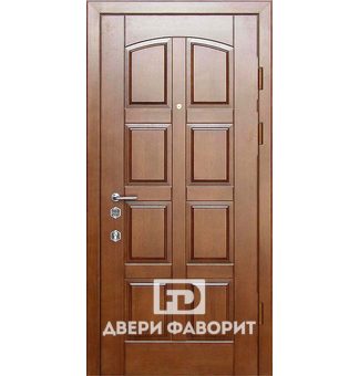 Стальная входная дверь с отделкой МДФ экошпон