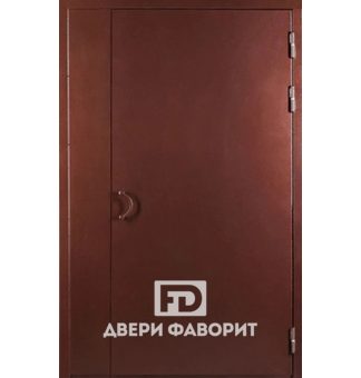 Антивандальная дверь с боковой вставкой для тамбура