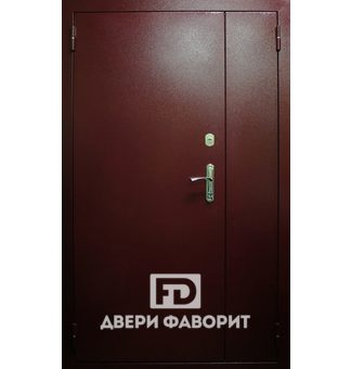 Дверь антивандальная двустворчатая в тамбур