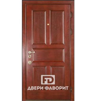 Уличная дверь отделка филёнчатый МДФ