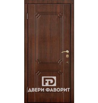 Уличная входная дверь с виноритом под дерево