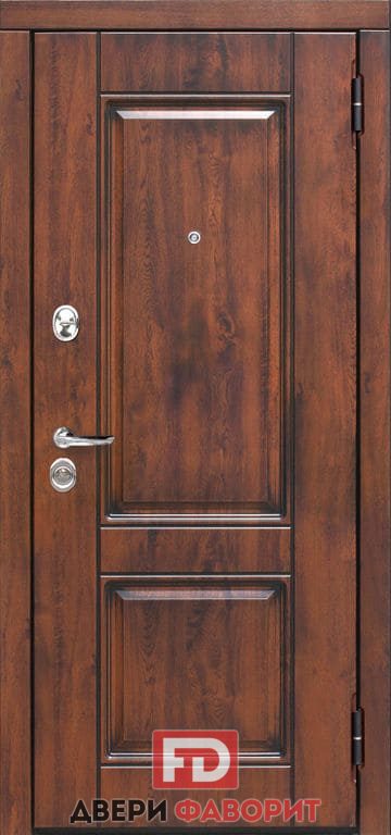 входная дверь из металла для улицы с виноритом